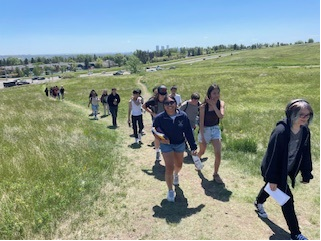 Science Students at Nose Hill