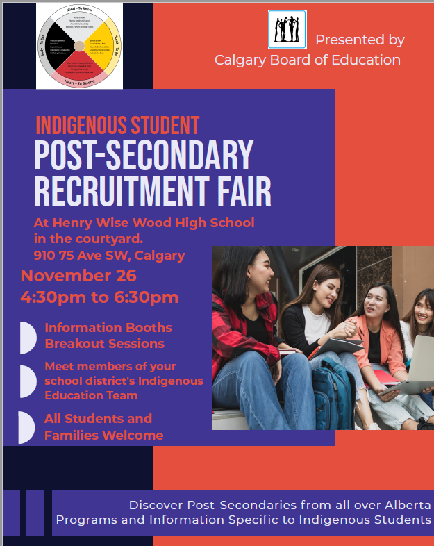 Indigenous Student Post-Secondary Recruitment Fair