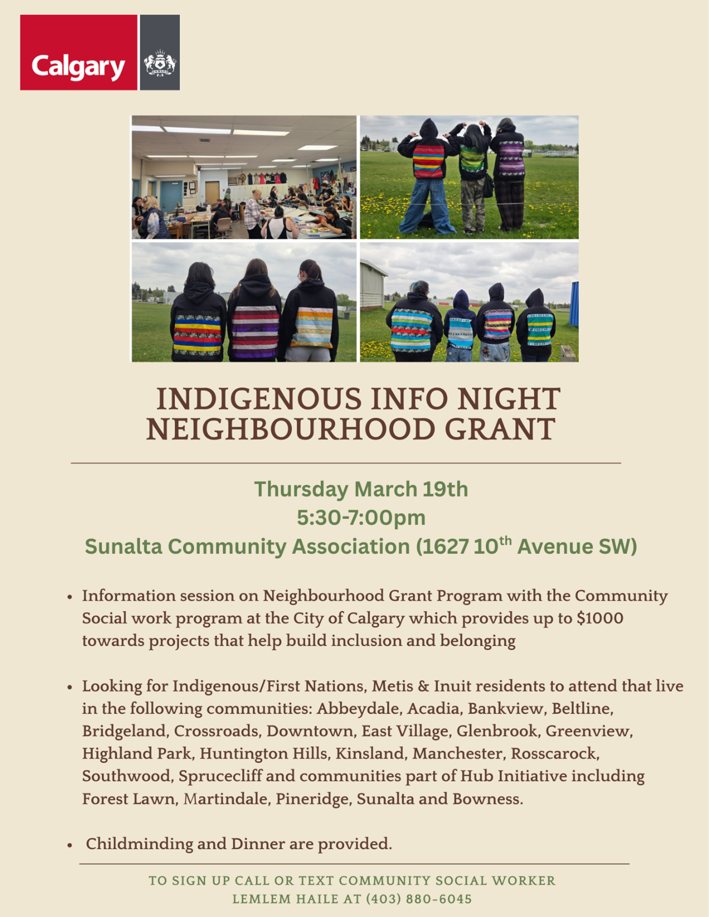 Indigenous Info Night