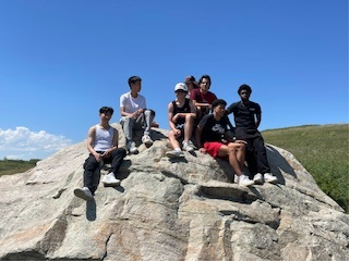 Science Students at Nose Hill
