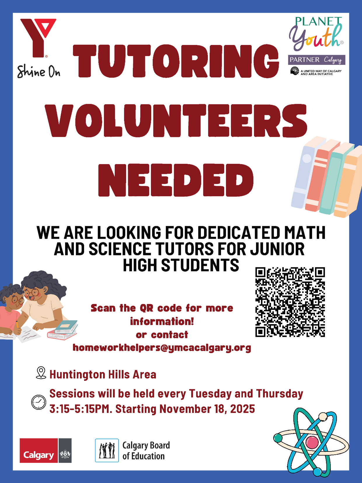 YMCA Tutoring Volunteers